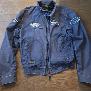 vanson 라이더 자켓 네이비 LW