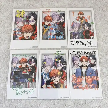 니지산지 3SKM 1주년 혜택 산넴 폴라로이드 6장 세트