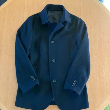 COMME CA MEN 네이비 테일러드 자켓 울 혼방