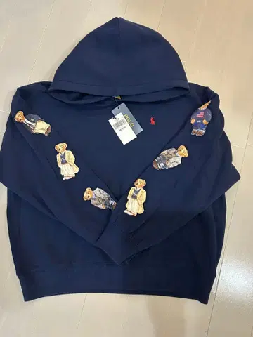 랄프 로렌 폴로베어 후드티 택 포함 새상품