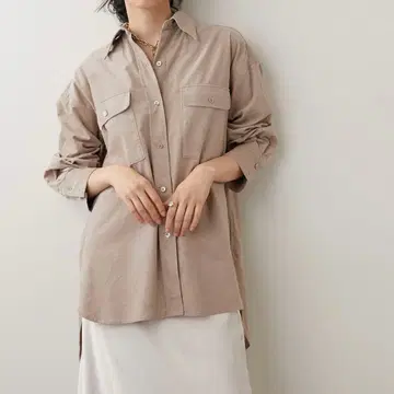 윔 가젯 코듀로이 오버 셔츠 그레이지