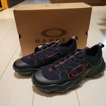 Oakley 엣지플렉스 스니커즈 블랙/레드 박스 포함