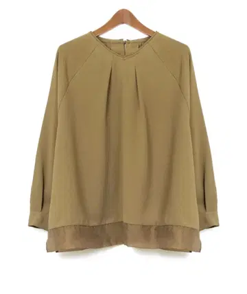 오간자 블라우스