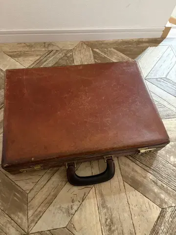 Schlesinger 가죽 비즈니스 백 중형