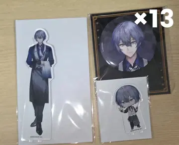 코야나기 로우 애니 카페 캔뱃지 아크릴 스탠드