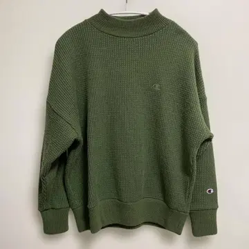 Champion 하이넥 니트 여성용 M