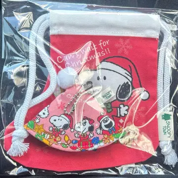 스누피 타운 크리스마스 부츠 복조리 파우치 주머니 모자 2025