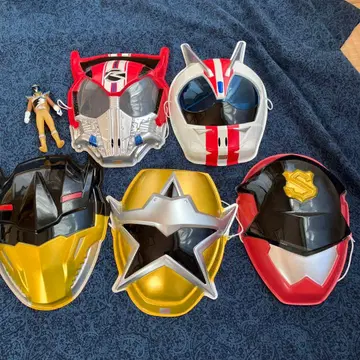 특촬물 전대 가면라이더 축제 가면 세트