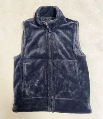 무인양품 무인양품 착용 담요 보아 베스트 집업 베스트 M 사이즈