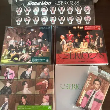 [ 새상품/3가지 형태/혜택 포함 ] Snow Man SERIOUS