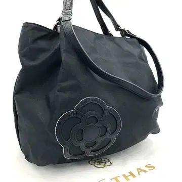 [미사용 새상품] CLATHAS 클레이서스 나일론 퀼팅 토트백