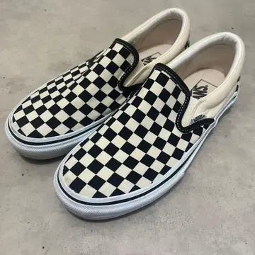 VANS 슬립온 25cm 체커