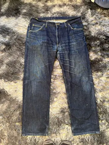 W40 L33 일본제 Lee RIDERS 0200 E524 데님 청바지