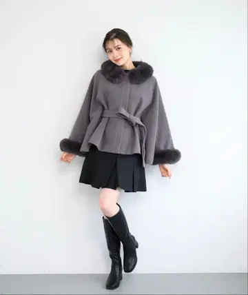 MISCH MASCH 케이프 코트