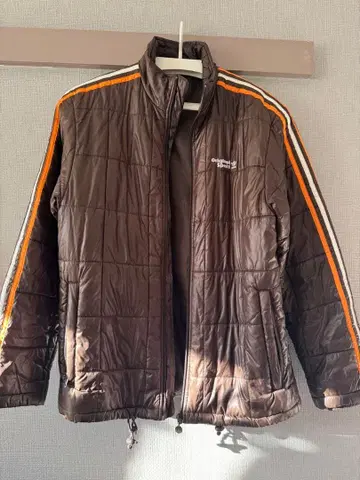 Original Sport adidas 브라운 다운 자켓