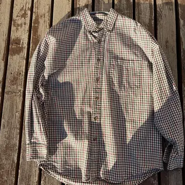 Eddie Bauer 체크 무늬 셔츠 M 새상품급