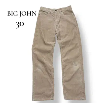 BIG JOHN 코듀로이 워크 팬츠 30 베이지