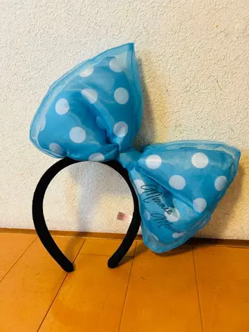 디즈니 미니 리본 머리띠