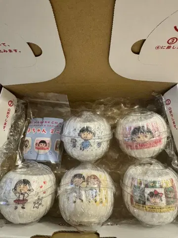 마루코는 아홉살(치비 마루코짱) 미니 찻잔 5개 세트