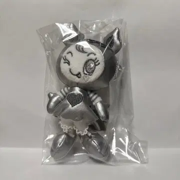 나루미야 파크 데비리 실버 봉제 인형 참 키링