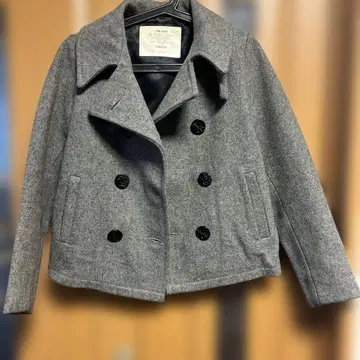 Fidelity 울 피코트 그레이