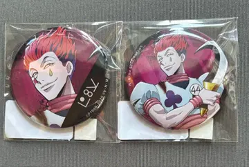 헌터헌터 히소카 WEB 복권 캔뱃지 세트