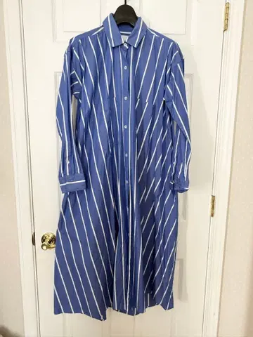 [ 새상품급 ] 티카 TICCA A라인 롱 셔츠 원피스