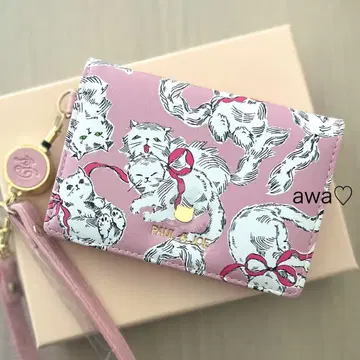 새상품 폴앤조 누네트 집시 핑크 카드 지갑