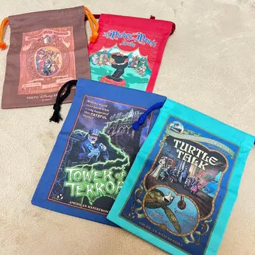 디즈니 리조트 복조리 4개 세트