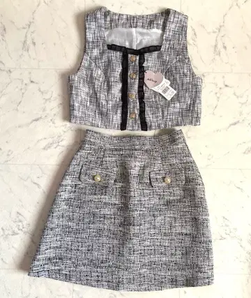 미사용! Ank Rouge 앙크루즈 뷔스티에&스커트 셋업