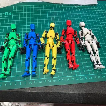 세리아 전투 피규어 5종 조립 완료