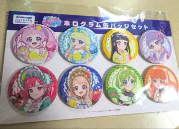 비밀의 아이프리 아니메쥬 홀로그램 캔뱃지