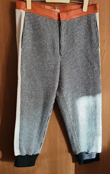 츠모리치사토 체크 무늬 팬츠