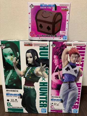 제일복권 헌터헌터 B상 이르미 C상 히소카 피규어