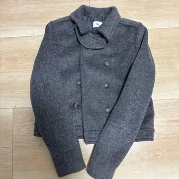 신상 FTW 그레이 컴팩트 피코트 S 사이즈