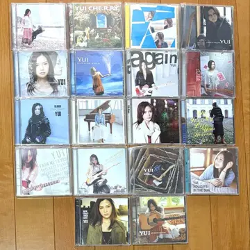 [ YUI ] 18장 묶음 판매 최초 한정판 앨범 싱글 CD DVD