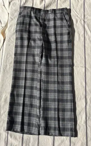 70-80s usa제 hagger 체크 슬랙스