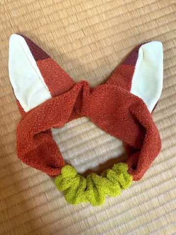 주토피아 닉 와일드 헤어밴드 도쿄 디즈니랜드