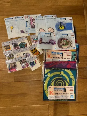 HUNTER x HUNTER 제일복권 KJL상 컴프 세트 X-Day