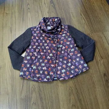 센소유니코 C-gd 큐브 플라워 프린트 블루종