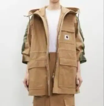 새상품급 2024 sacai x Carhartt 코트 사이즈 2