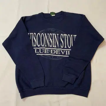 90s USA TSi 칼리지 로고 맨투맨 트레이닝복 L 네이비