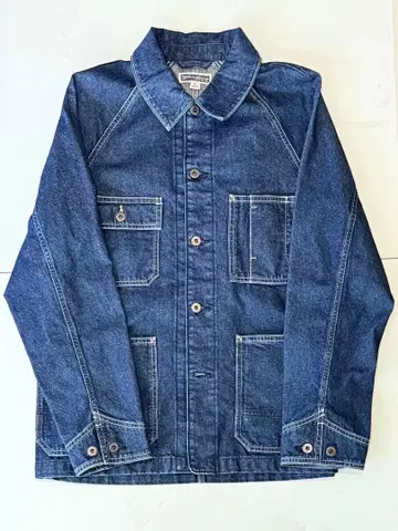 월레스&반스 데님 커버올 워크 자켓 M 래글런 25년