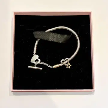 Pandora 팔찌 Lucky Star & Heart 참