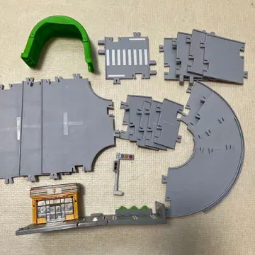 토미카 토미카타운 조립 간편! 베이직 도로 세트 타카라토미