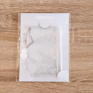 [ 새상품 ] Snow Man 카드 케이스 키링 스노우맨