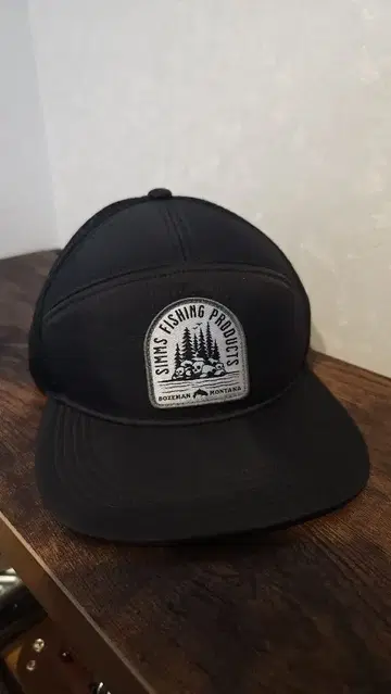 SIMMS 속건성 메쉬 캡 블랙