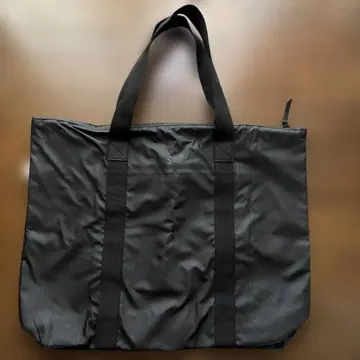 [ 새상품급 ] RAINS 대용량 발수 블랙 토트백