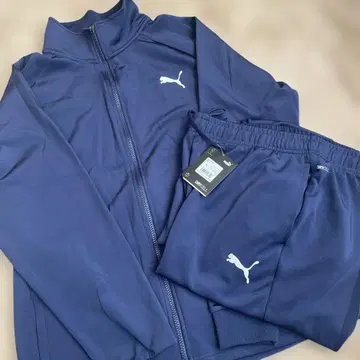 PUMA 네이비 저리 상하의 세트 러닝 트레이닝