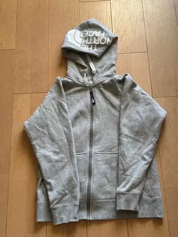THE NORTH FACE 그레이 풀 집업 후드티